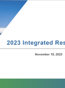 2023 Integrated Resource Plan Briefing